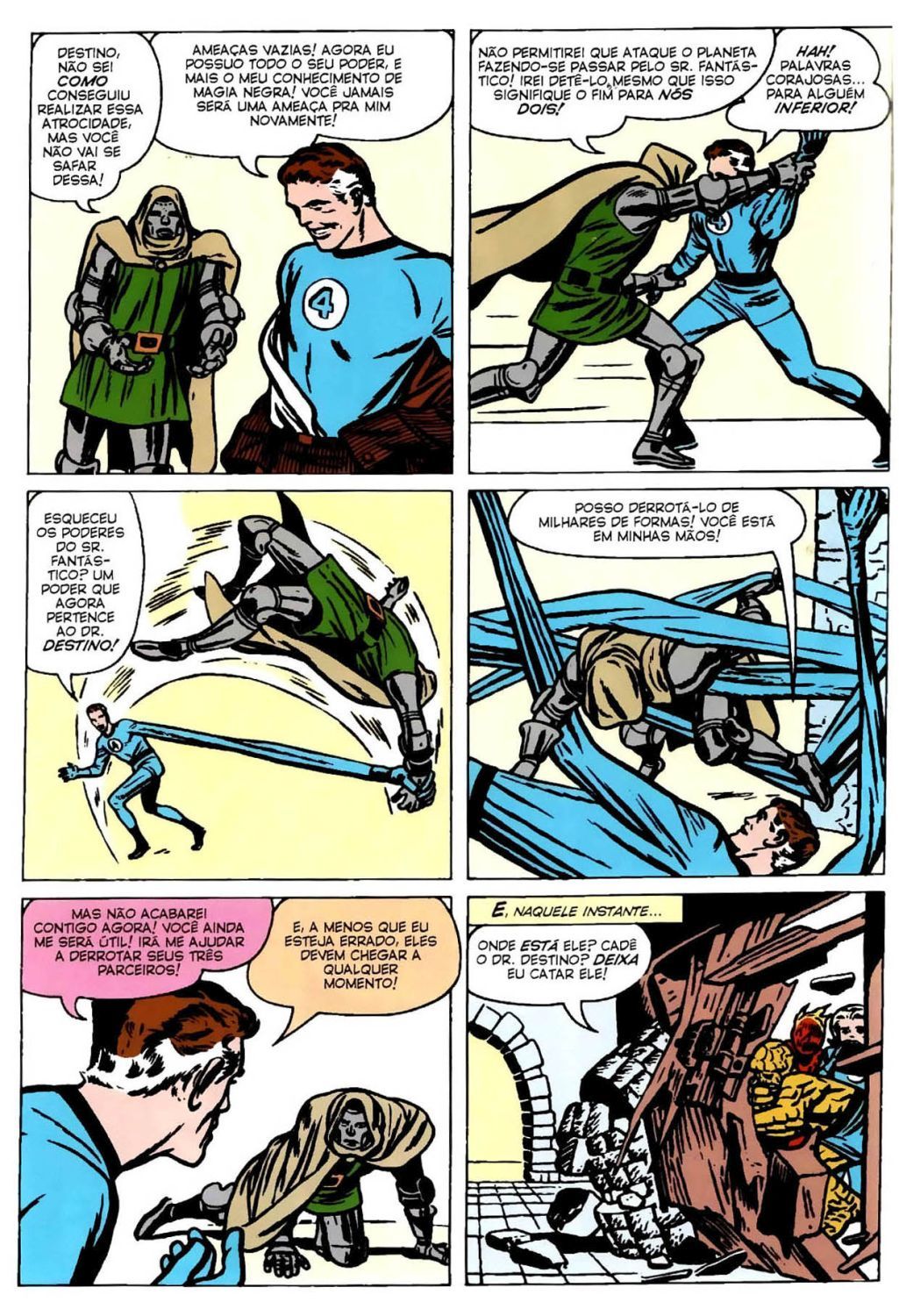 Read Quarteto Fantástico V1 (1961) (PT-BR) PT Manga Online