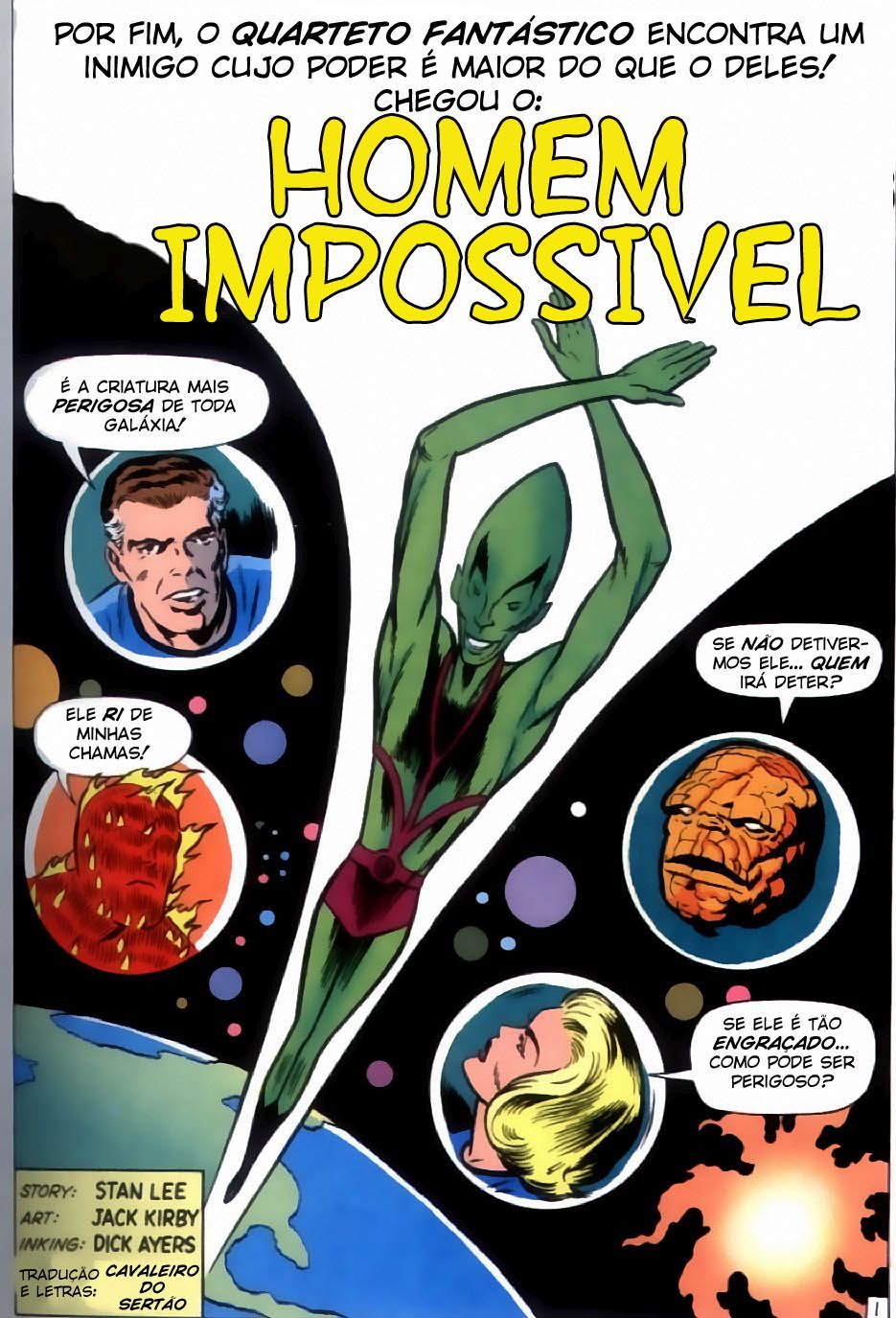 Read Quarteto Fantástico V1 (1961) (PT-BR) PT Manga Online
