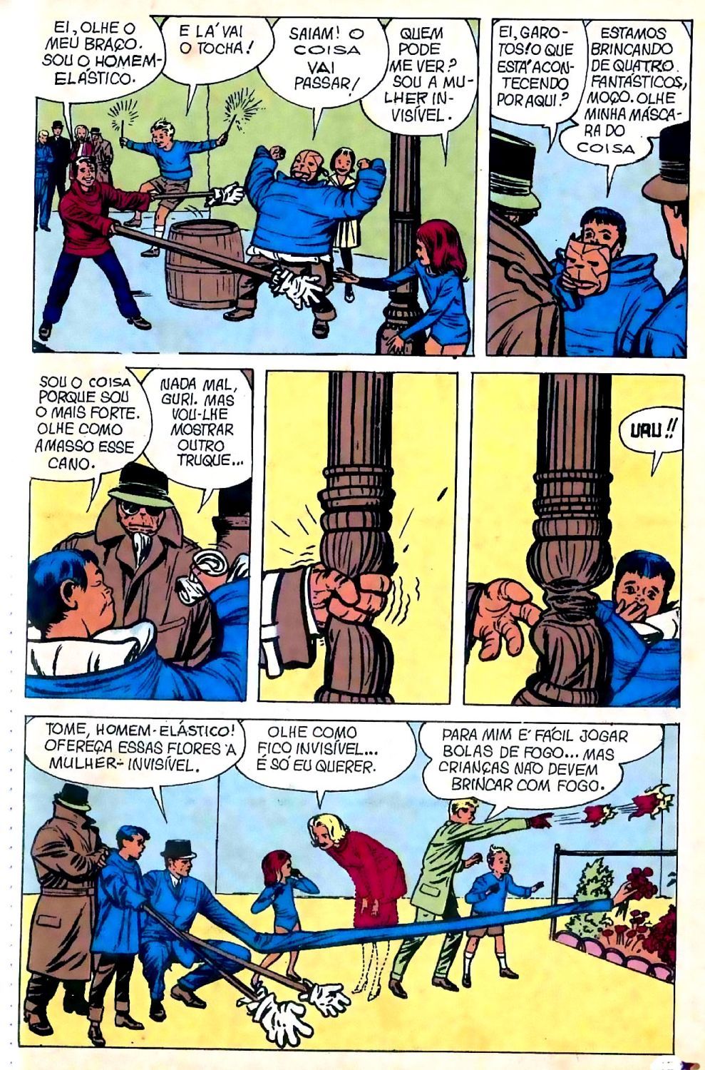 Read Quarteto Fantástico V1 (1961) (PT-BR) PT Manga Online
