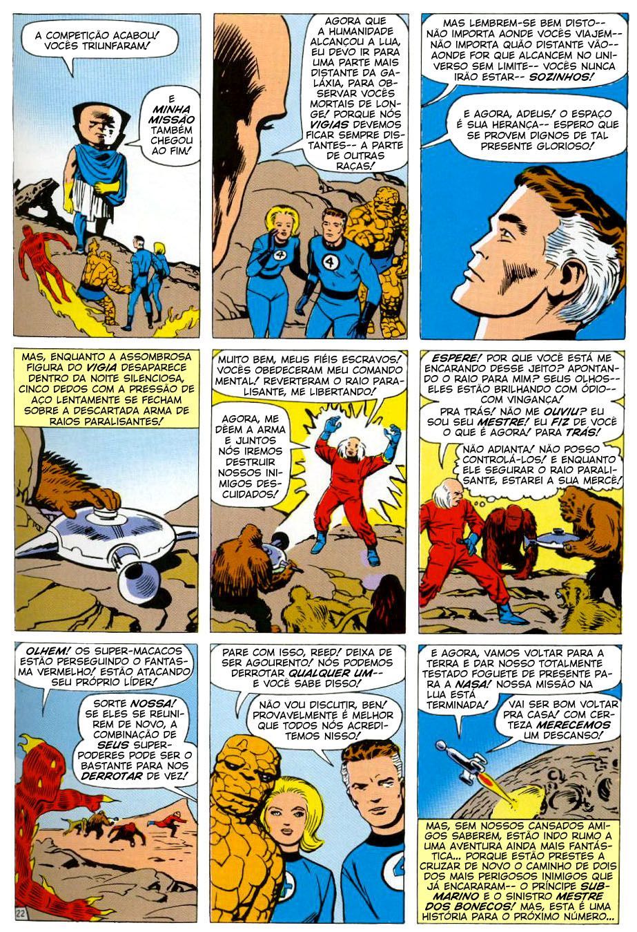 Read Quarteto Fantástico V1 (1961) (PT-BR) PT Manga Online
