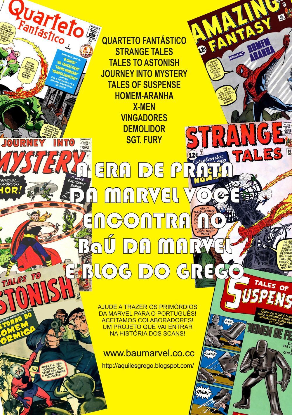 Read Quarteto Fantástico V1 (1961) (PT-BR) PT Manga Online