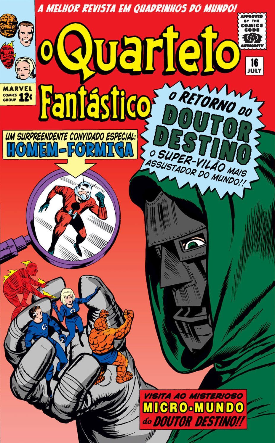 Read Quarteto Fantástico V1 (1961) (PT-BR) PT Manga Online