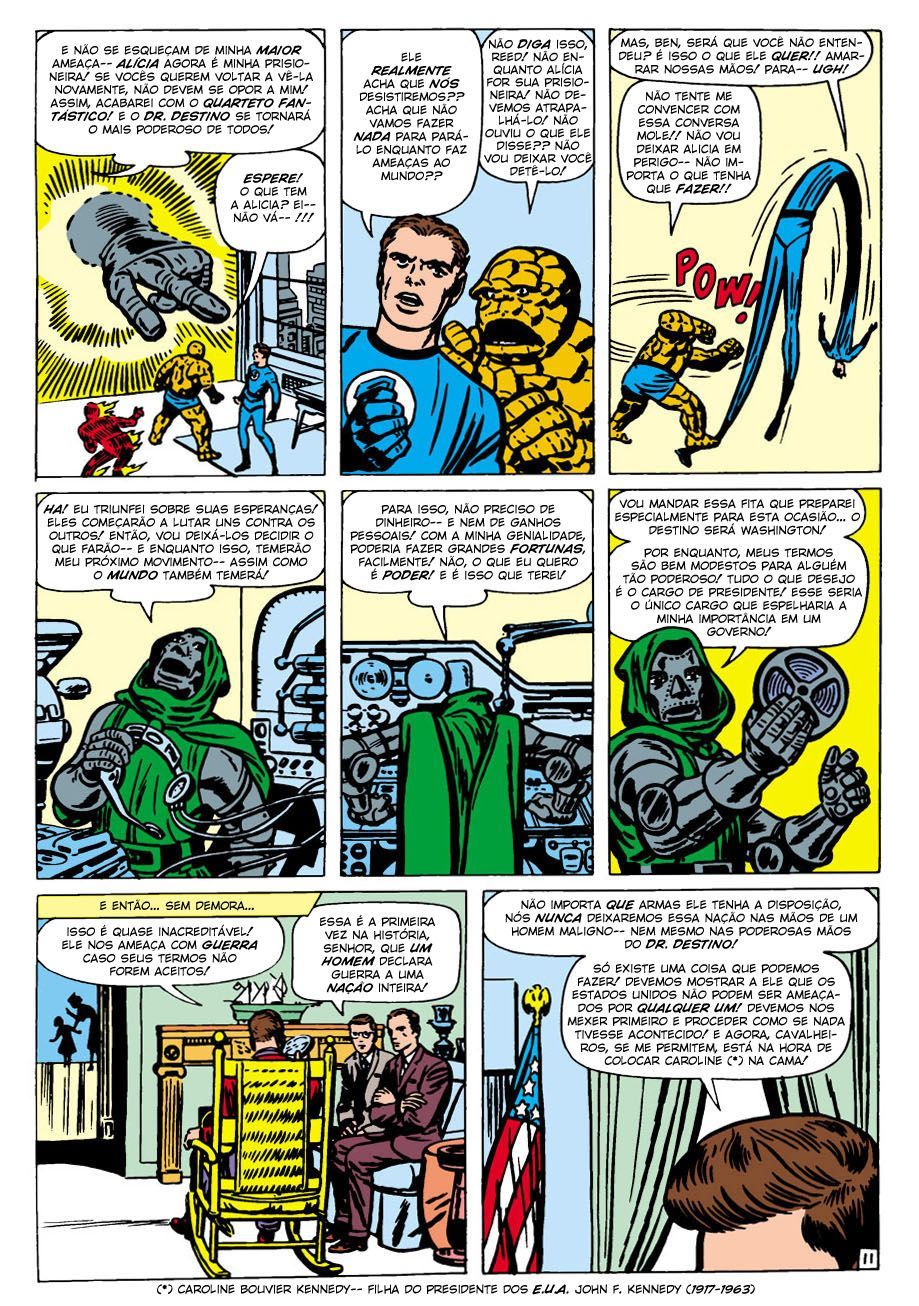 Read Quarteto Fantástico V1 (1961) (PT-BR) PT Manga Online