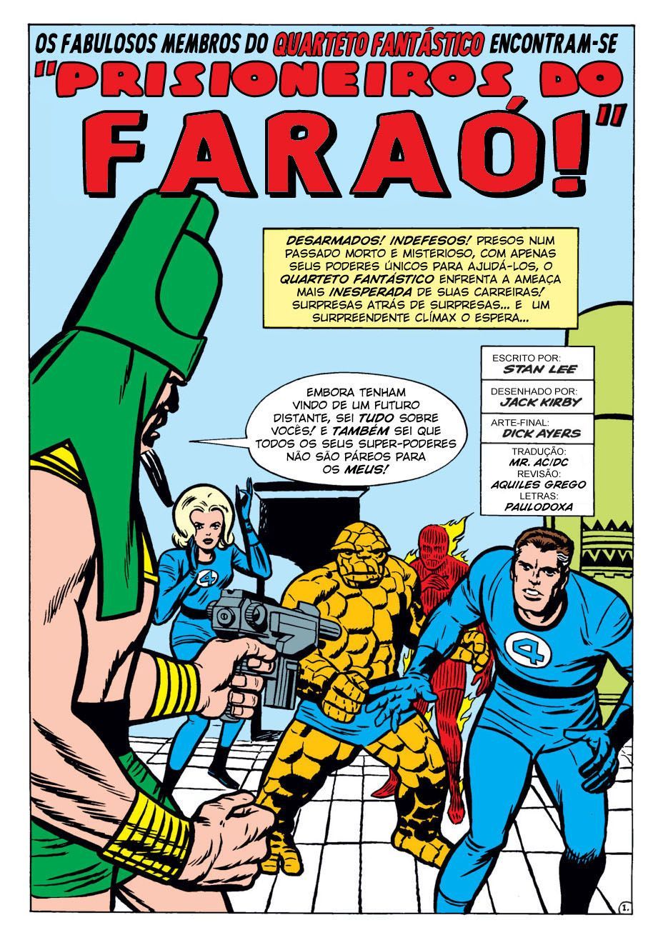 Read Quarteto Fantástico V1 (1961) (PT-BR) PT Manga Online