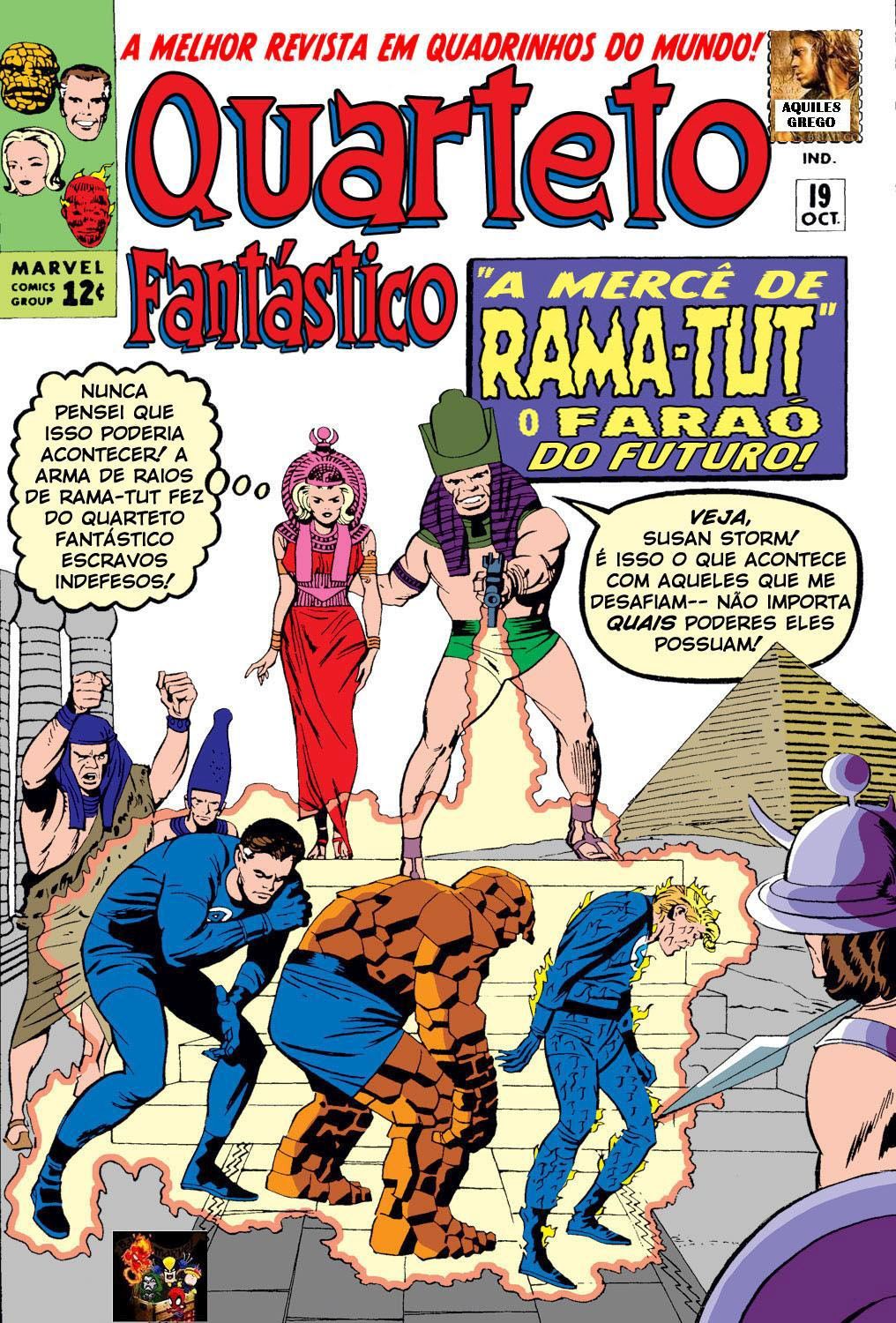 Read Quarteto Fantástico V1 (1961) (PT-BR) PT Manga Online