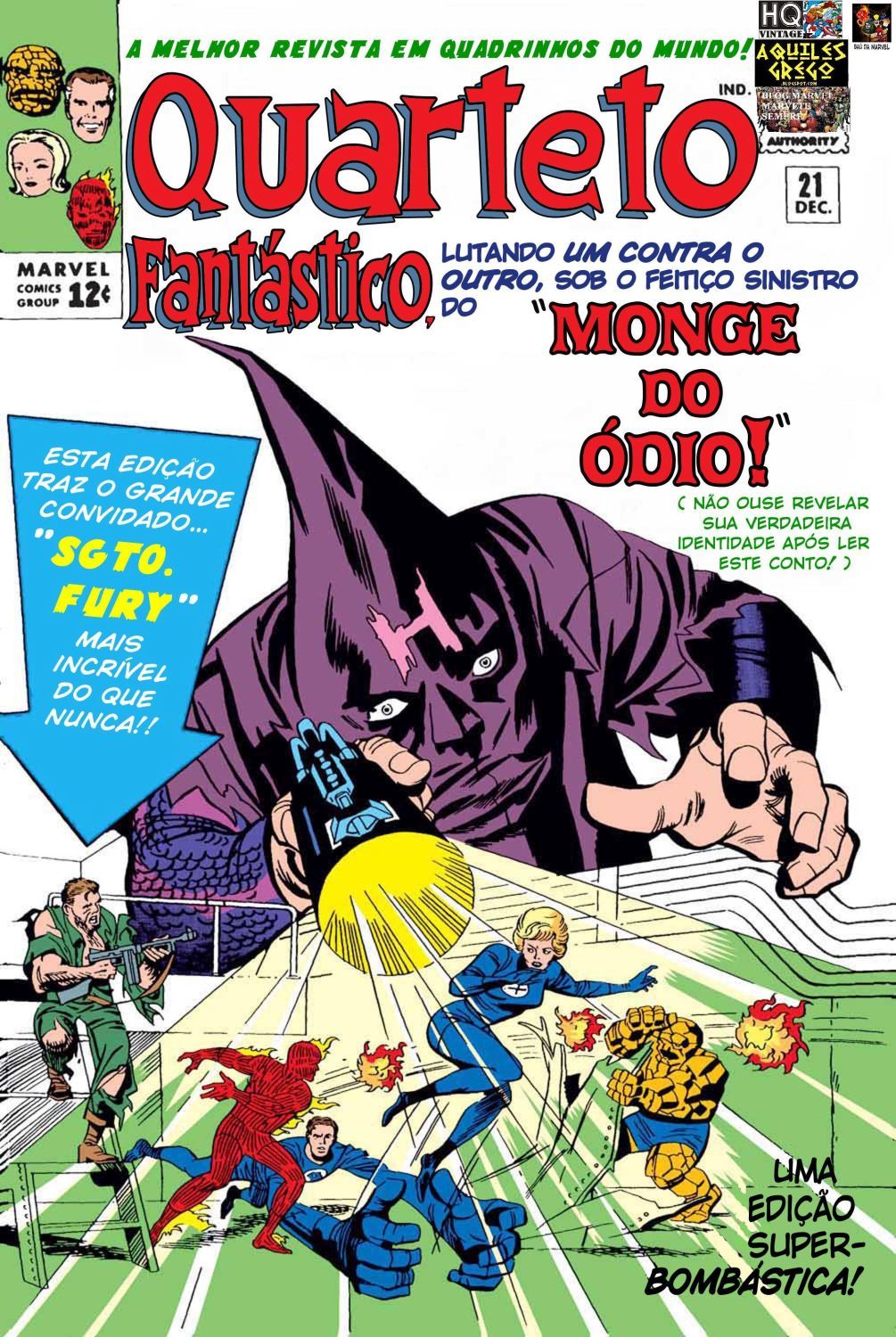 Read Quarteto Fantástico V1 (1961) (PT-BR) PT Manga Online