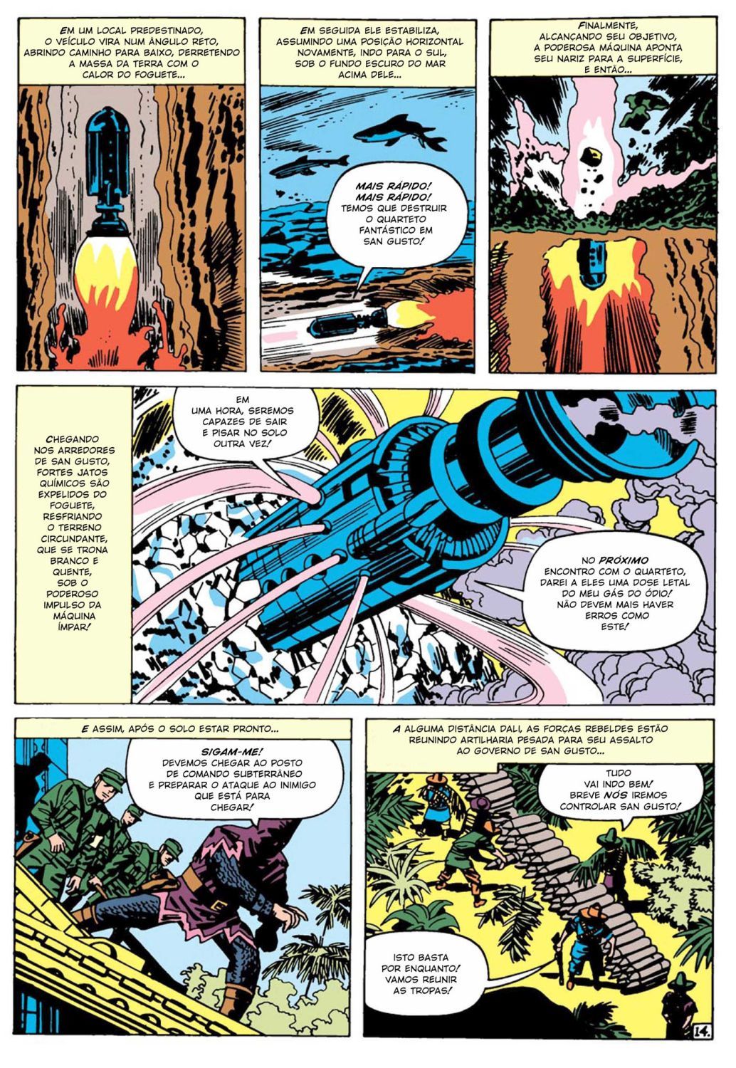 Read Quarteto Fantástico V1 (1961) (PT-BR) PT Manga Online