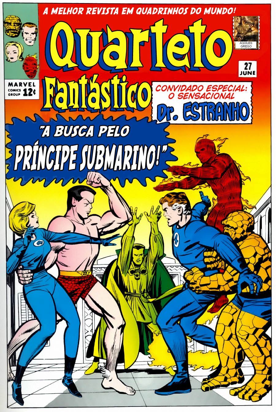 Read Quarteto Fantástico V1 (1961) (PT-BR) PT Manga Online