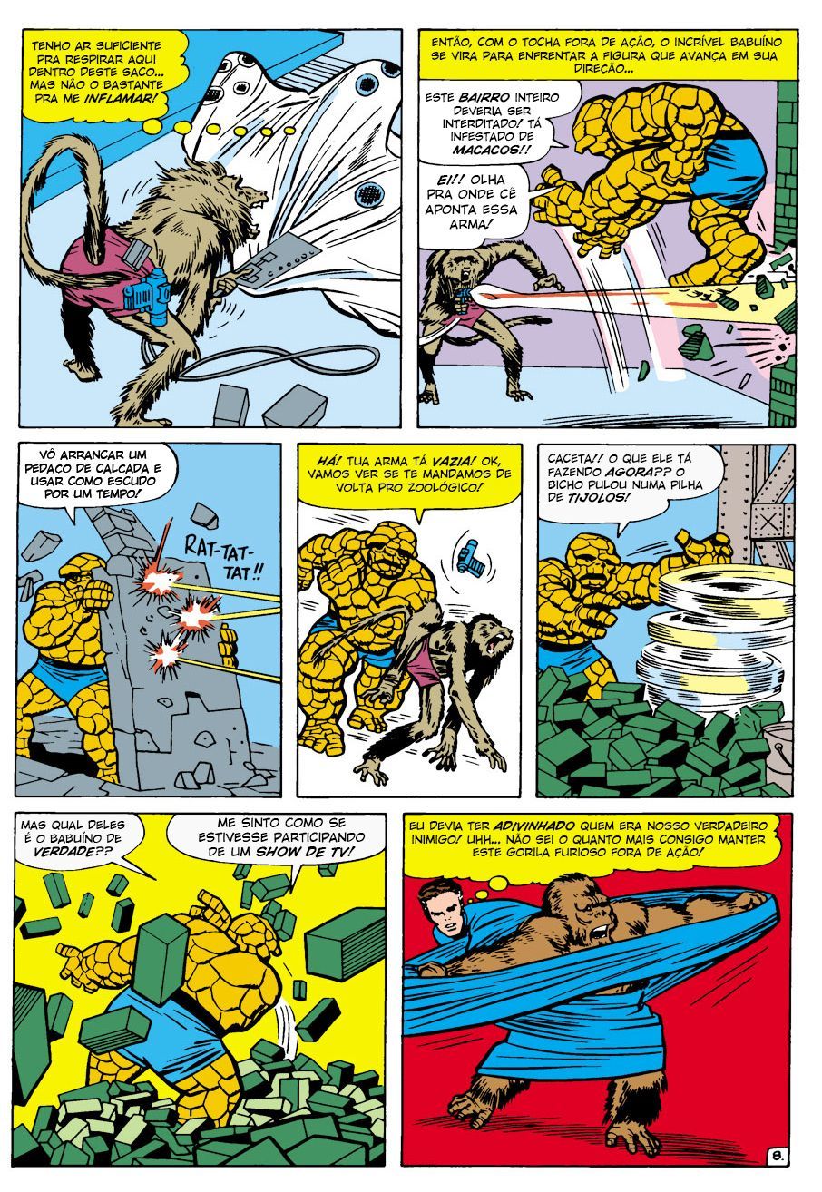 Read Quarteto Fantástico V1 (1961) (PT-BR) PT Manga Online