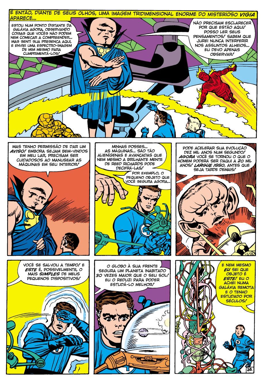 Read Quarteto Fantástico V1 (1961) (PT-BR) PT Manga Online