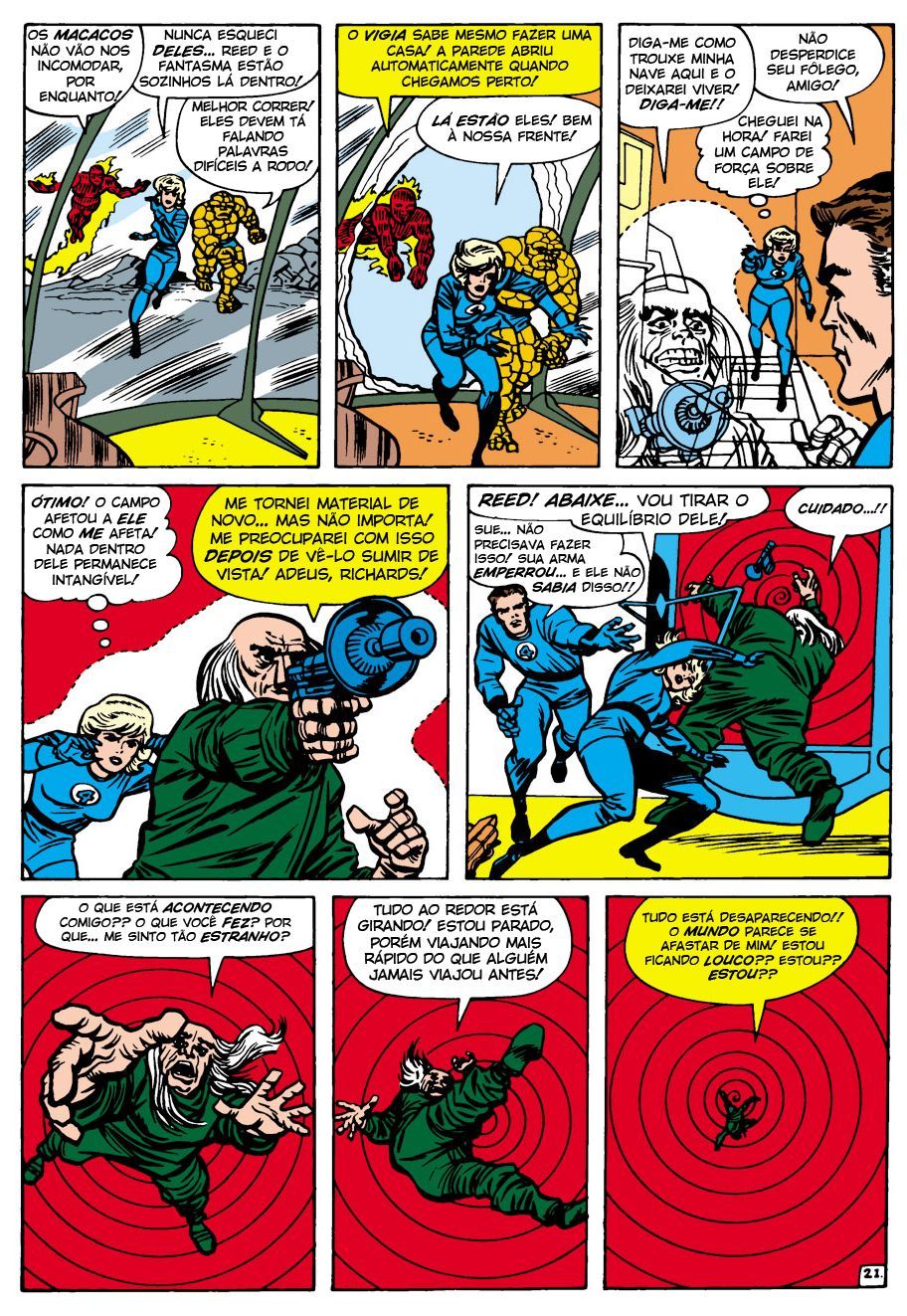 Read Quarteto Fantástico V1 (1961) (PT-BR) PT Manga Online