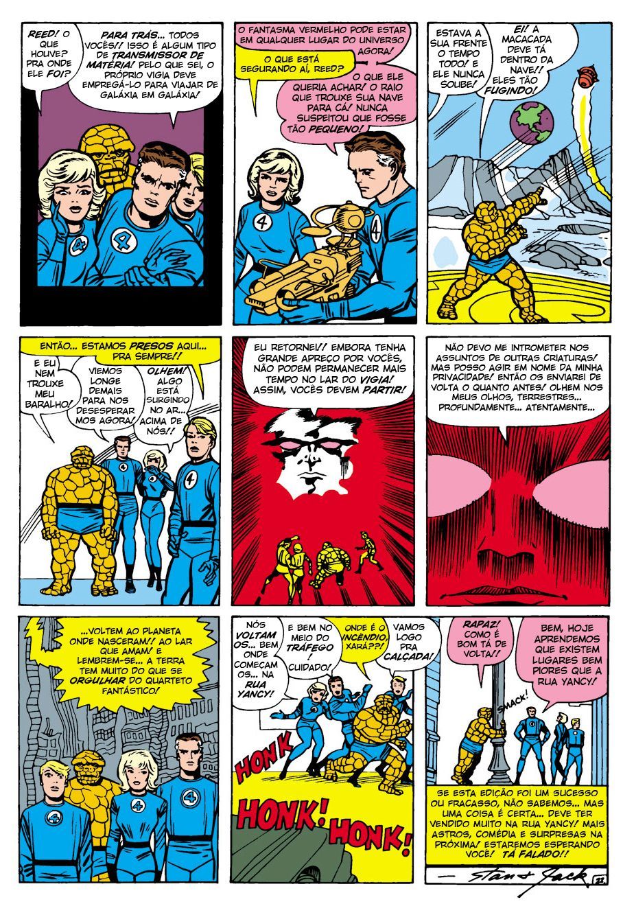 Read Quarteto Fantástico V1 (1961) (PT-BR) PT Manga Online
