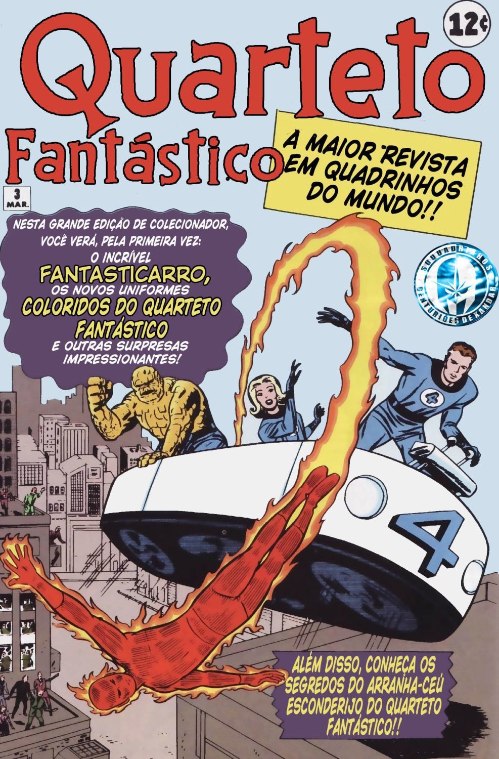 Read Quarteto Fantástico V1 (1961) (PT-BR) PT Manga Online
