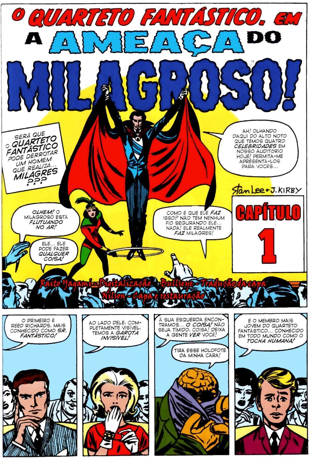 Read Quarteto Fantástico V1 (1961) (PT-BR) PT Manga Online