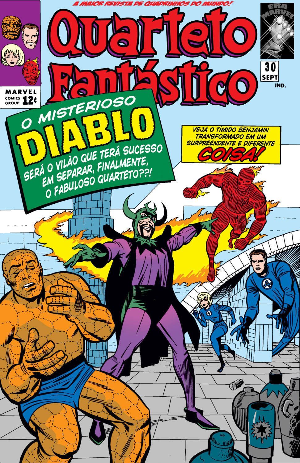 Read Quarteto Fantástico V1 (1961) (PT-BR) PT Manga Online