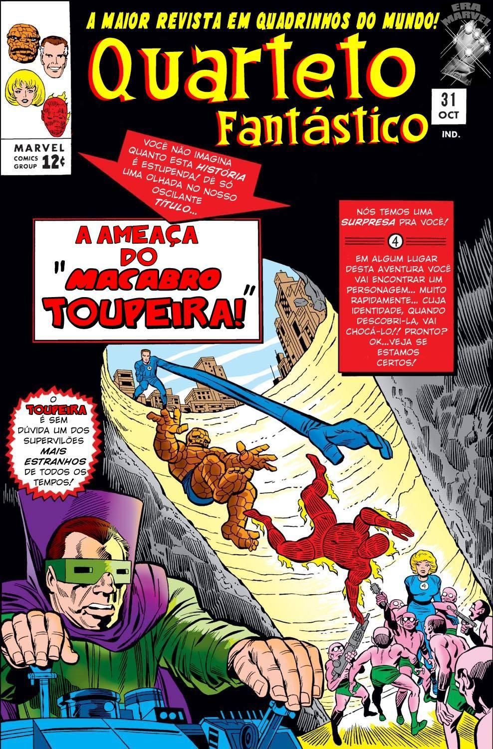 Read Quarteto Fantástico V1 (1961) (PT-BR) PT Manga Online