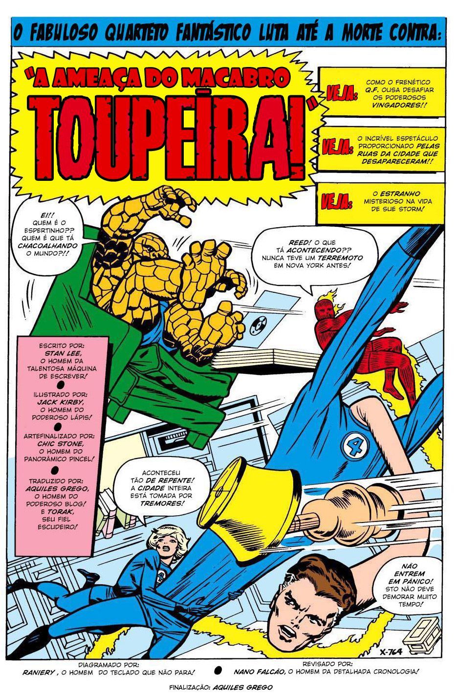 Read Quarteto Fantástico V1 (1961) (PT-BR) PT Manga Online
