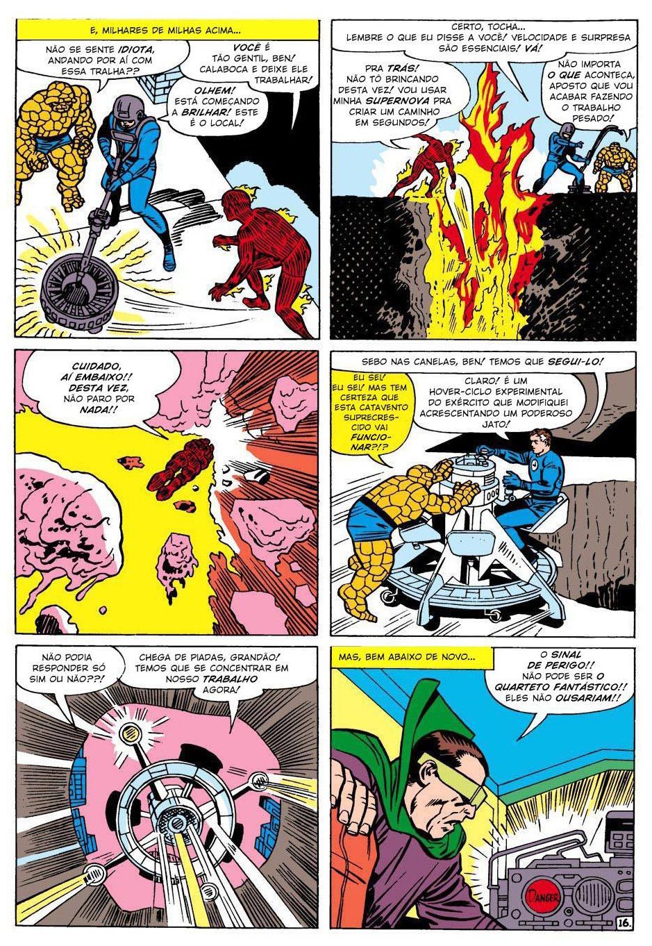 Read Quarteto Fantástico V1 (1961) (PT-BR) PT Manga Online