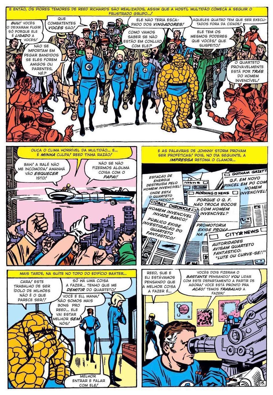 Read Quarteto Fantástico V1 (1961) (PT-BR) PT Manga Online