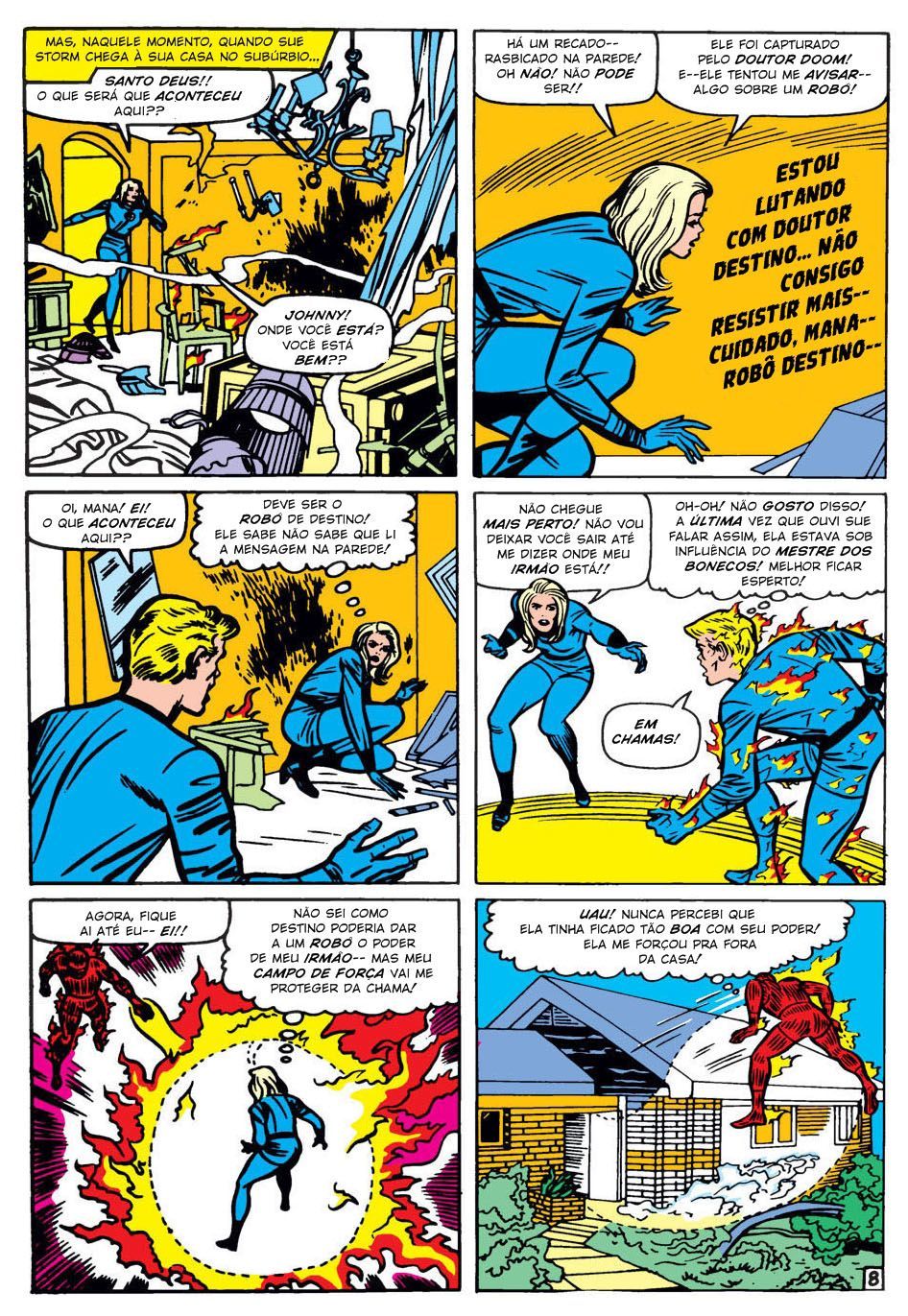Read Quarteto Fantástico V1 (1961) (PT-BR) PT Manga Online