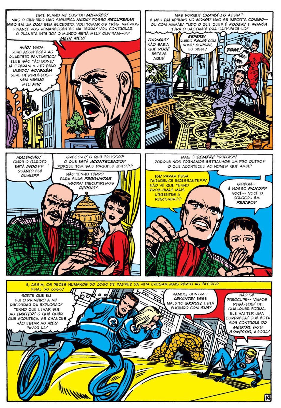 Read Quarteto Fantástico V1 (1961) (PT-BR) PT Manga Online