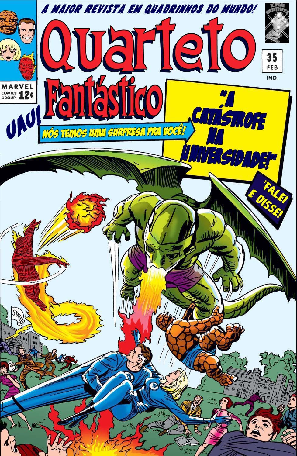Read Quarteto Fantástico V1 (1961) (PT-BR) PT Manga Online