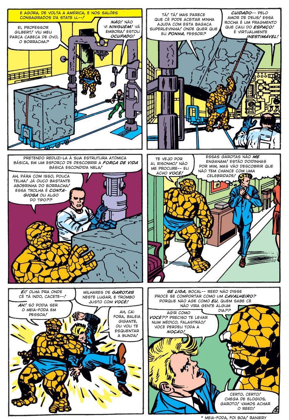 Read Quarteto Fantástico V1 (1961) (PT-BR) PT Manga Online