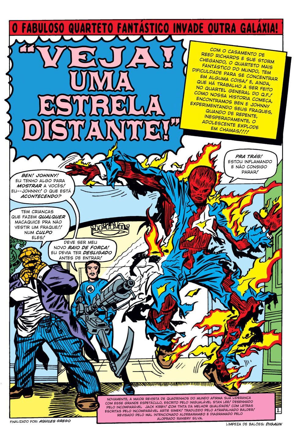 Read Quarteto Fantástico V1 (1961) (PT-BR) PT Manga Online