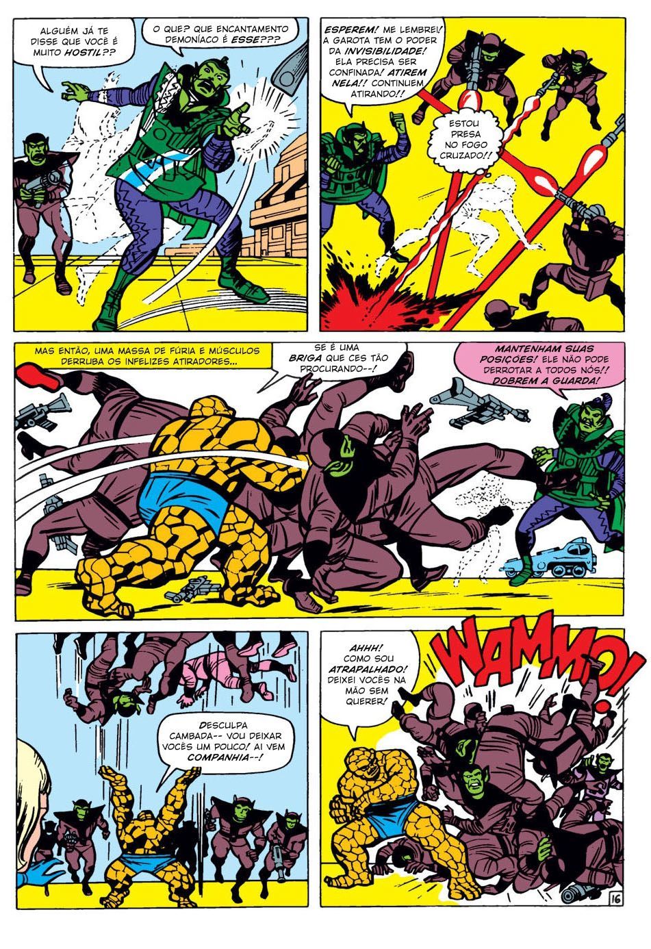 Read Quarteto Fantástico V1 (1961) (PT-BR) PT Manga Online