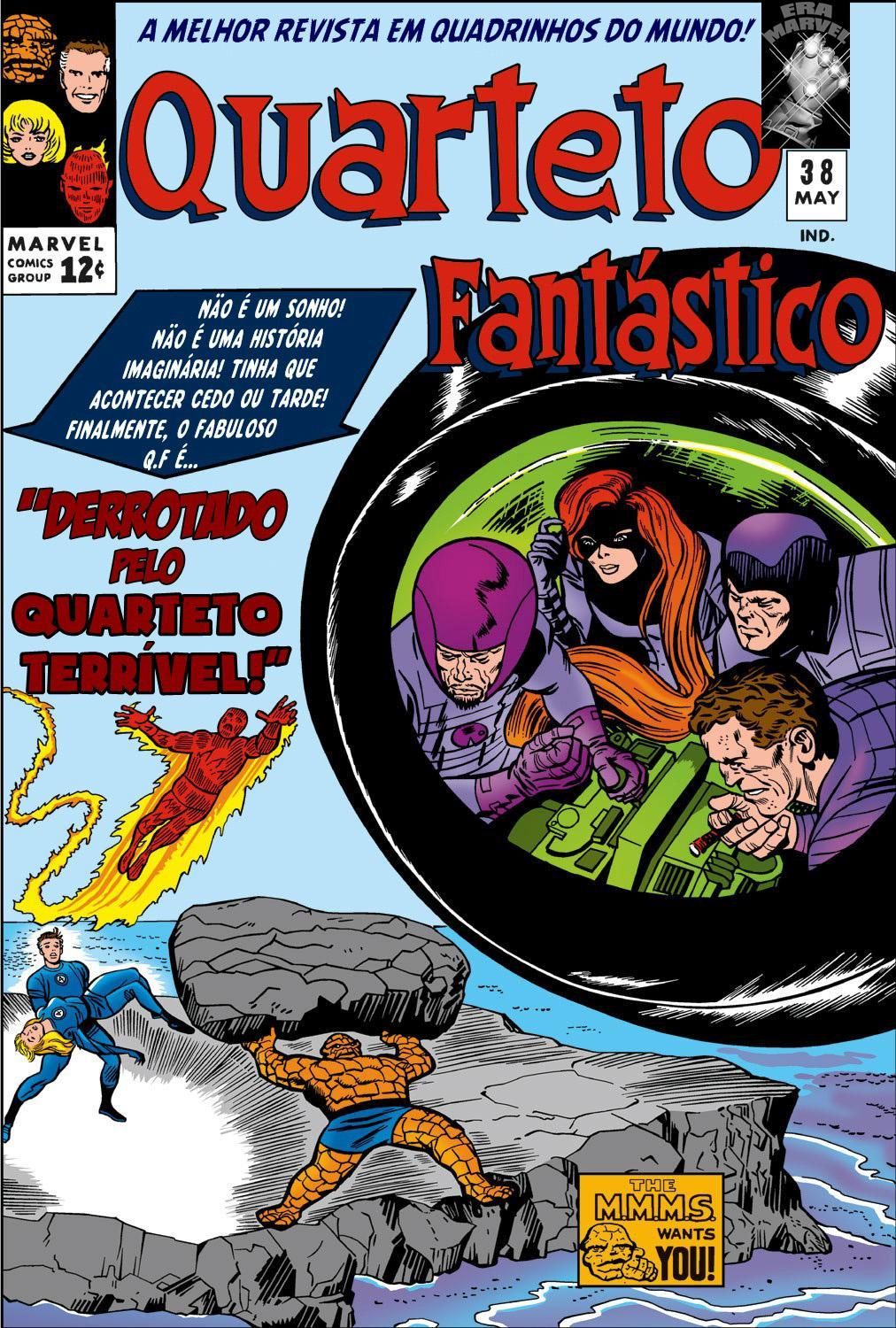 Read Quarteto Fantástico V1 (1961) (PT-BR) PT Manga Online