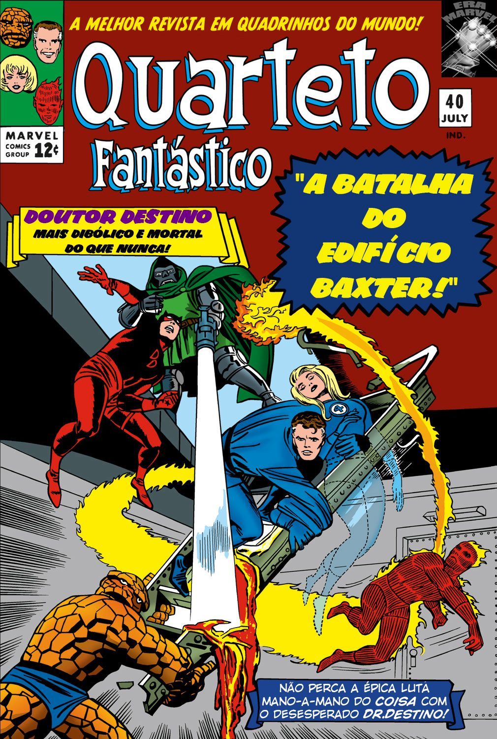 Read Quarteto Fantástico V1 (1961) (PT-BR) PT Manga Online