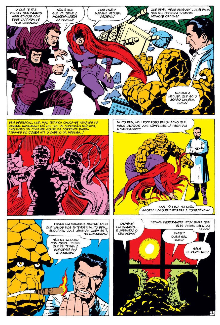 Read Quarteto Fantástico V1 (1961) (PT-BR) PT Manga Online