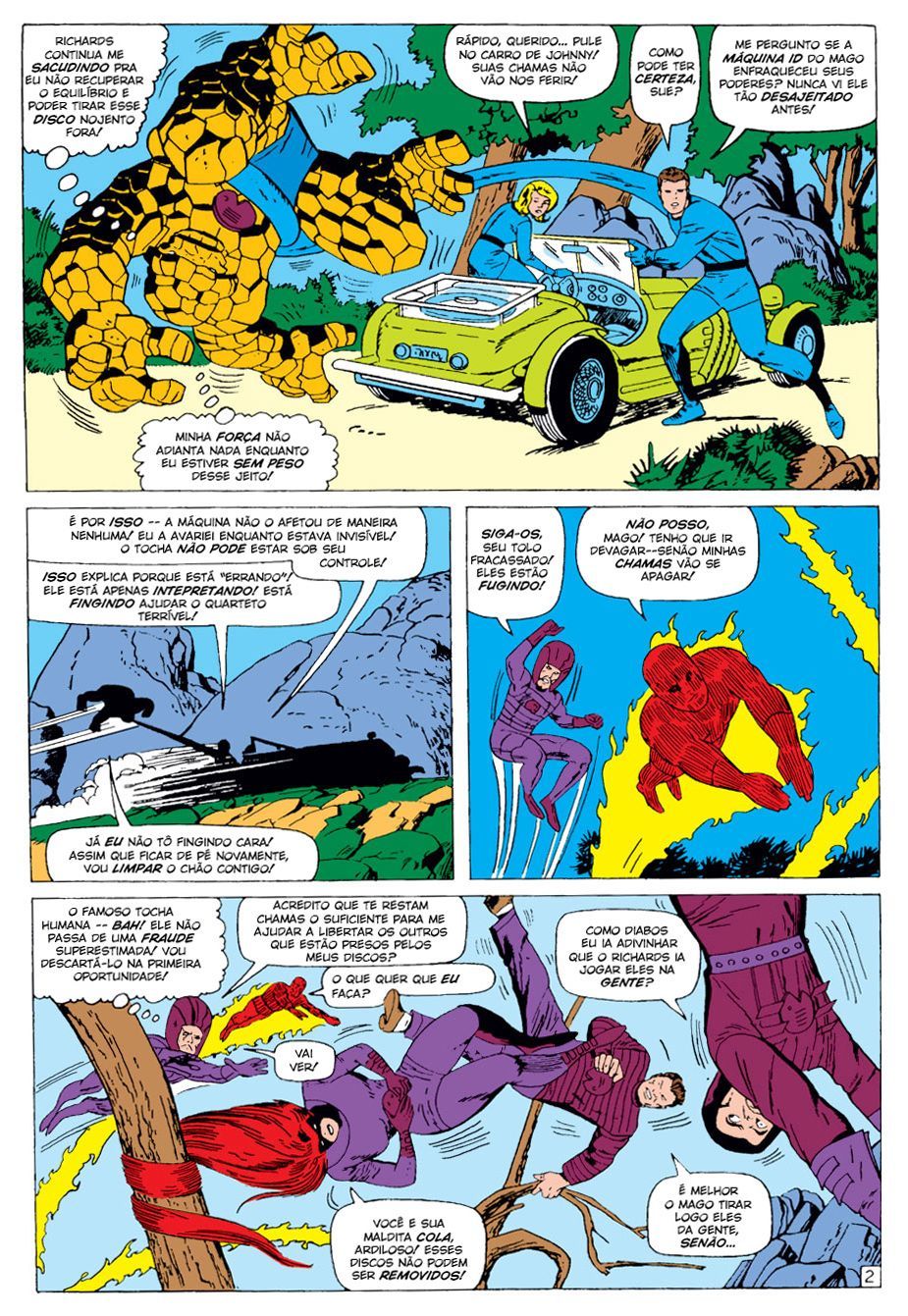 Read Quarteto Fantástico V1 (1961) (PT-BR) PT Manga Online