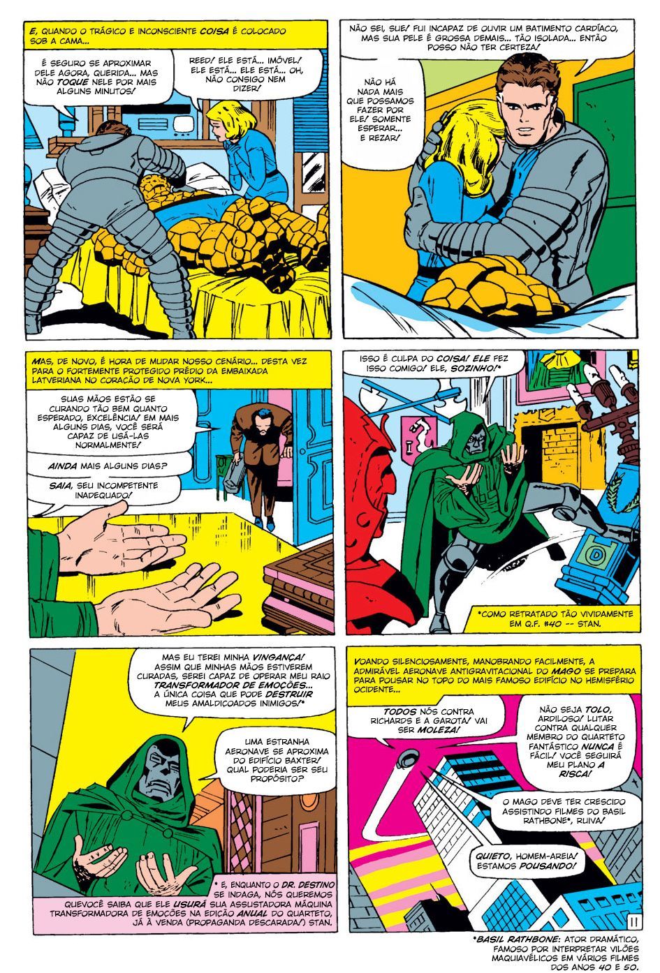 Read Quarteto Fantástico V1 (1961) (PT-BR) PT Manga Online
