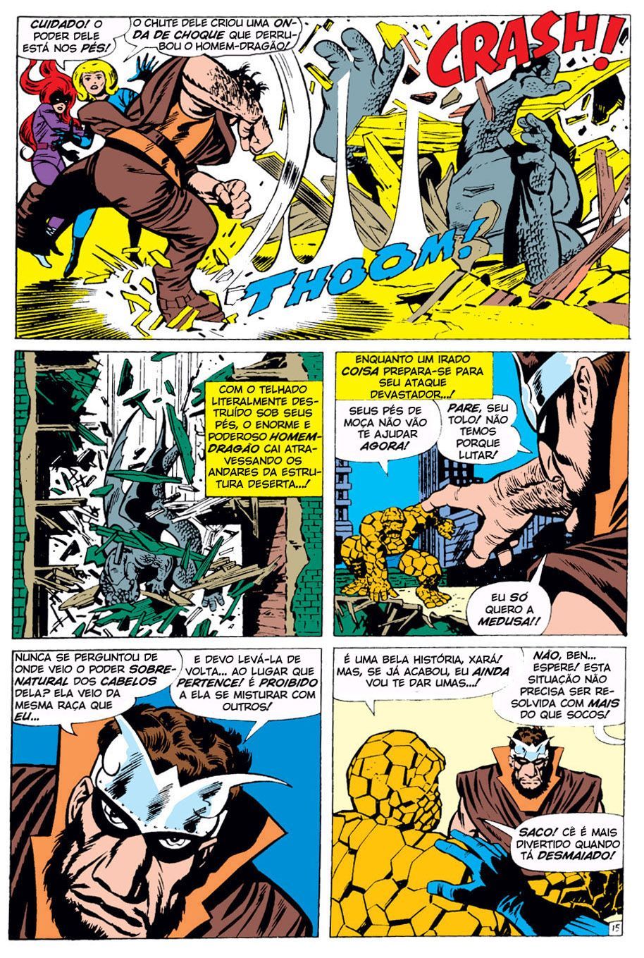 Read Quarteto Fantástico V1 (1961) (PT-BR) PT Manga Online