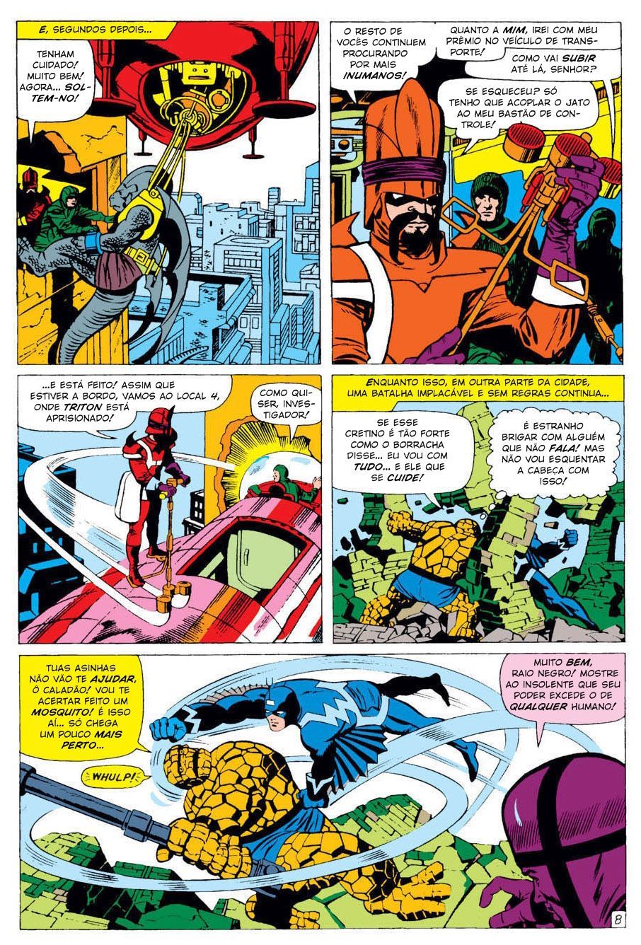 Read Quarteto Fantástico V1 (1961) (PT-BR) PT Manga Online