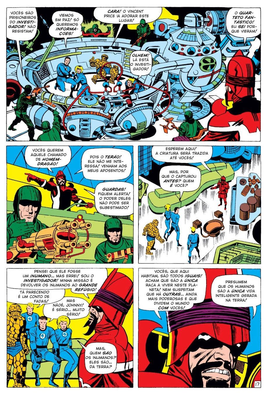 Read Quarteto Fantástico V1 (1961) (PT-BR) PT Manga Online