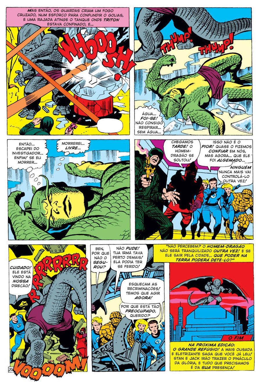 Read Quarteto Fantástico V1 (1961) (PT-BR) PT Manga Online