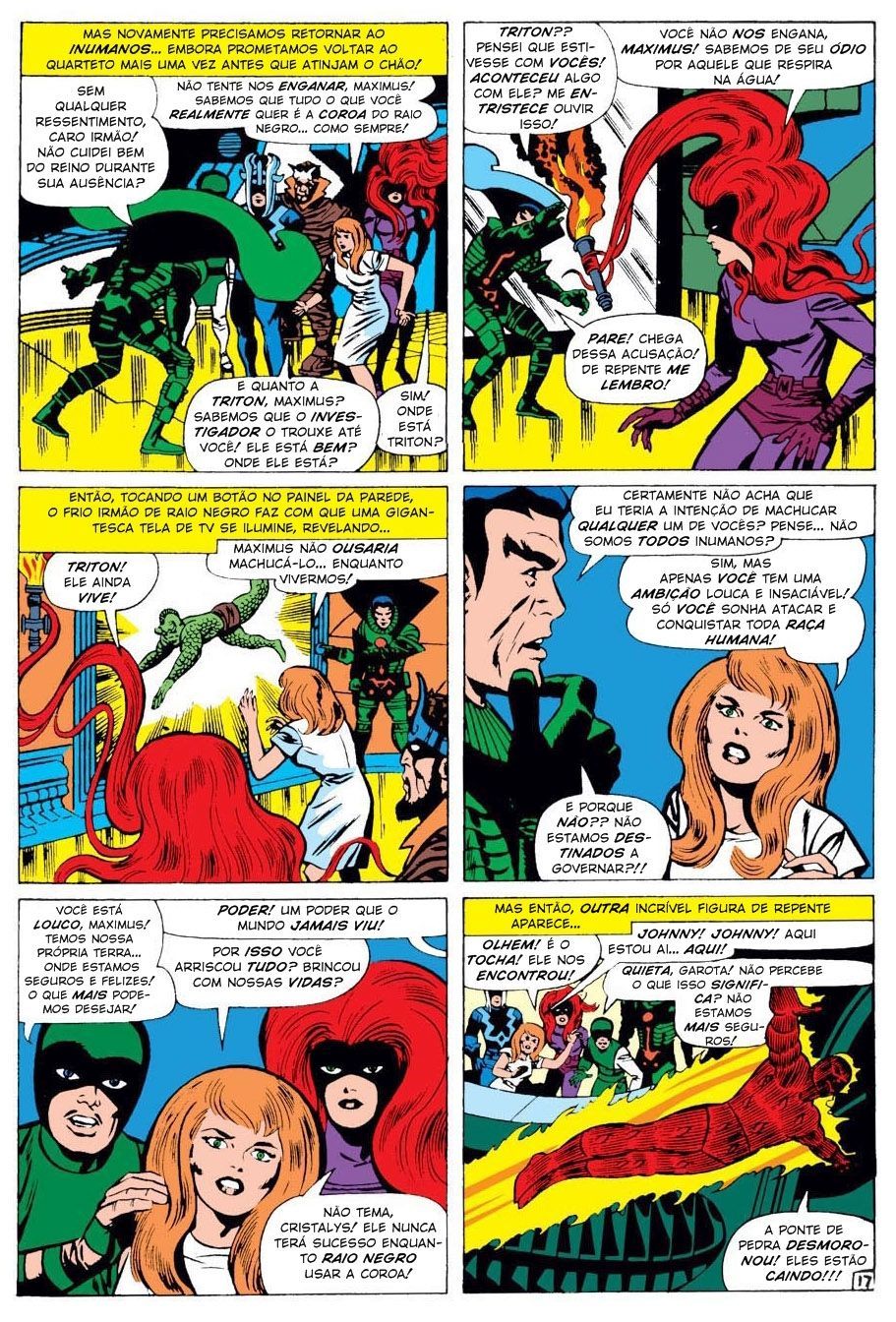 Read Quarteto Fantástico V1 (1961) (PT-BR) PT Manga Online