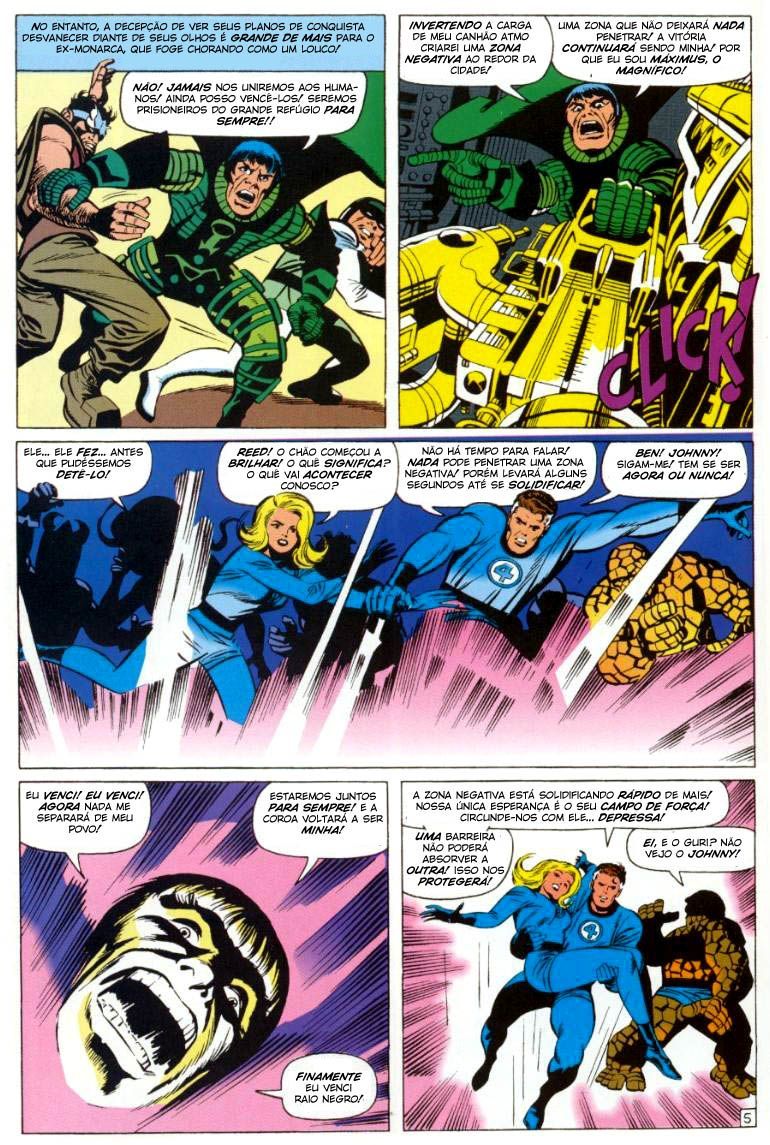 Read Quarteto Fantástico V1 (1961) (PT-BR) PT Manga Online