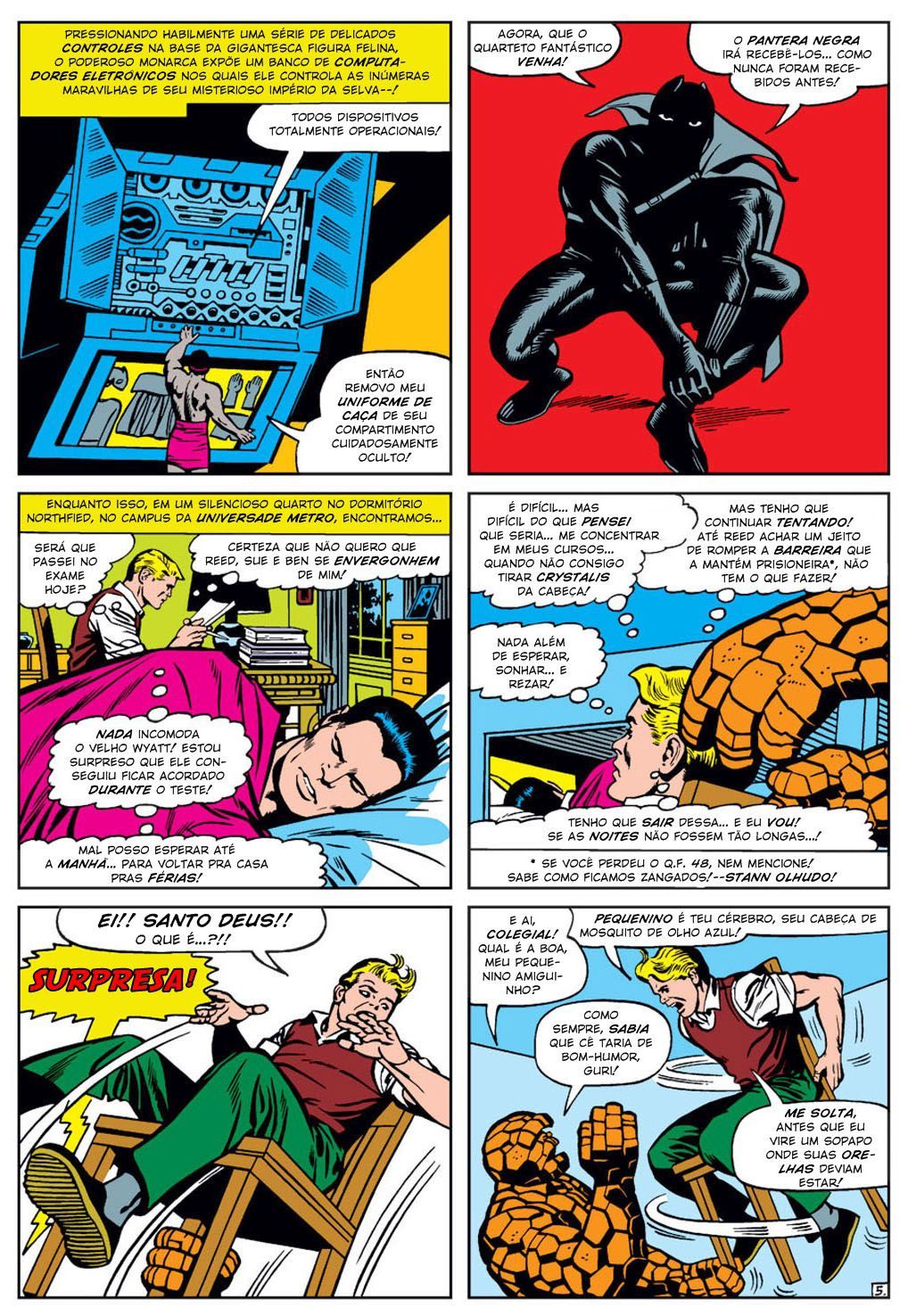 Read Quarteto Fantástico V1 (1961) (PT-BR) PT Manga Online