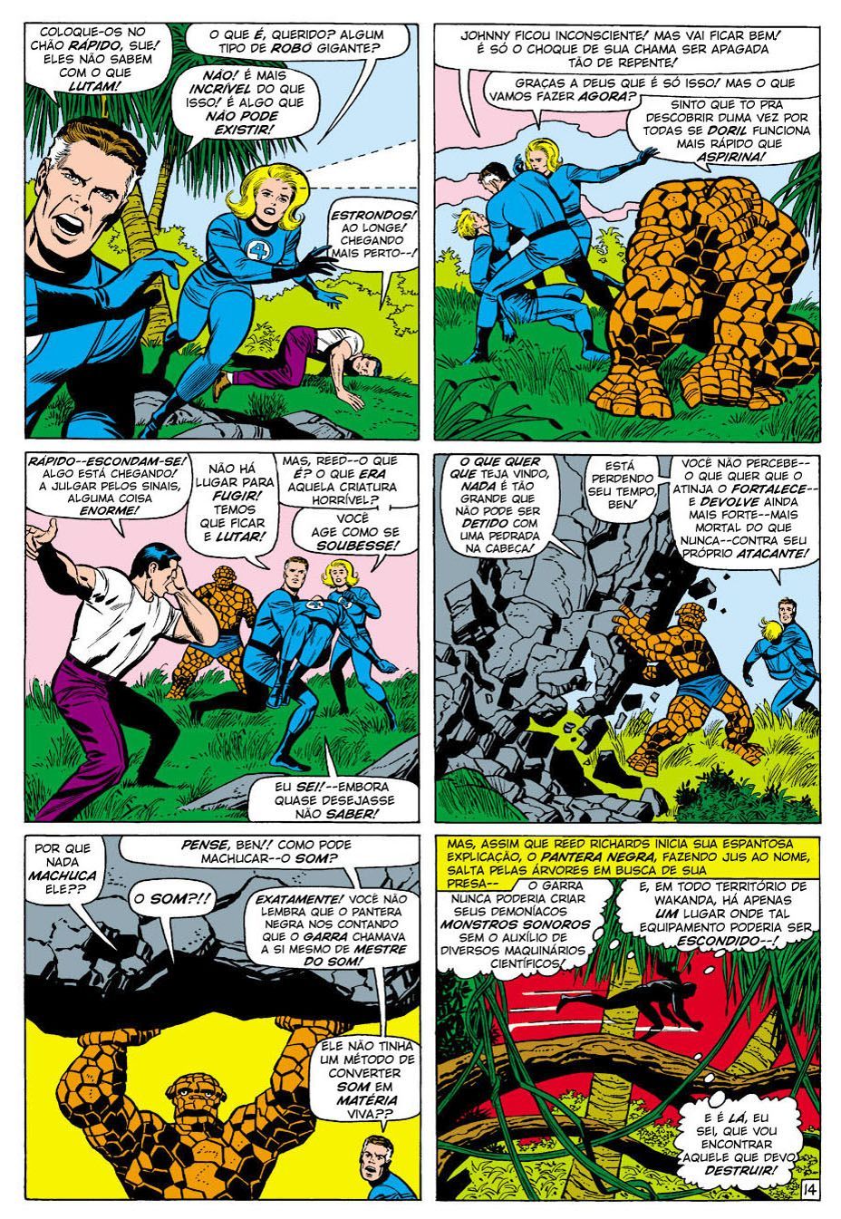 Read Quarteto Fantástico V1 (1961) (PT-BR) PT Manga Online