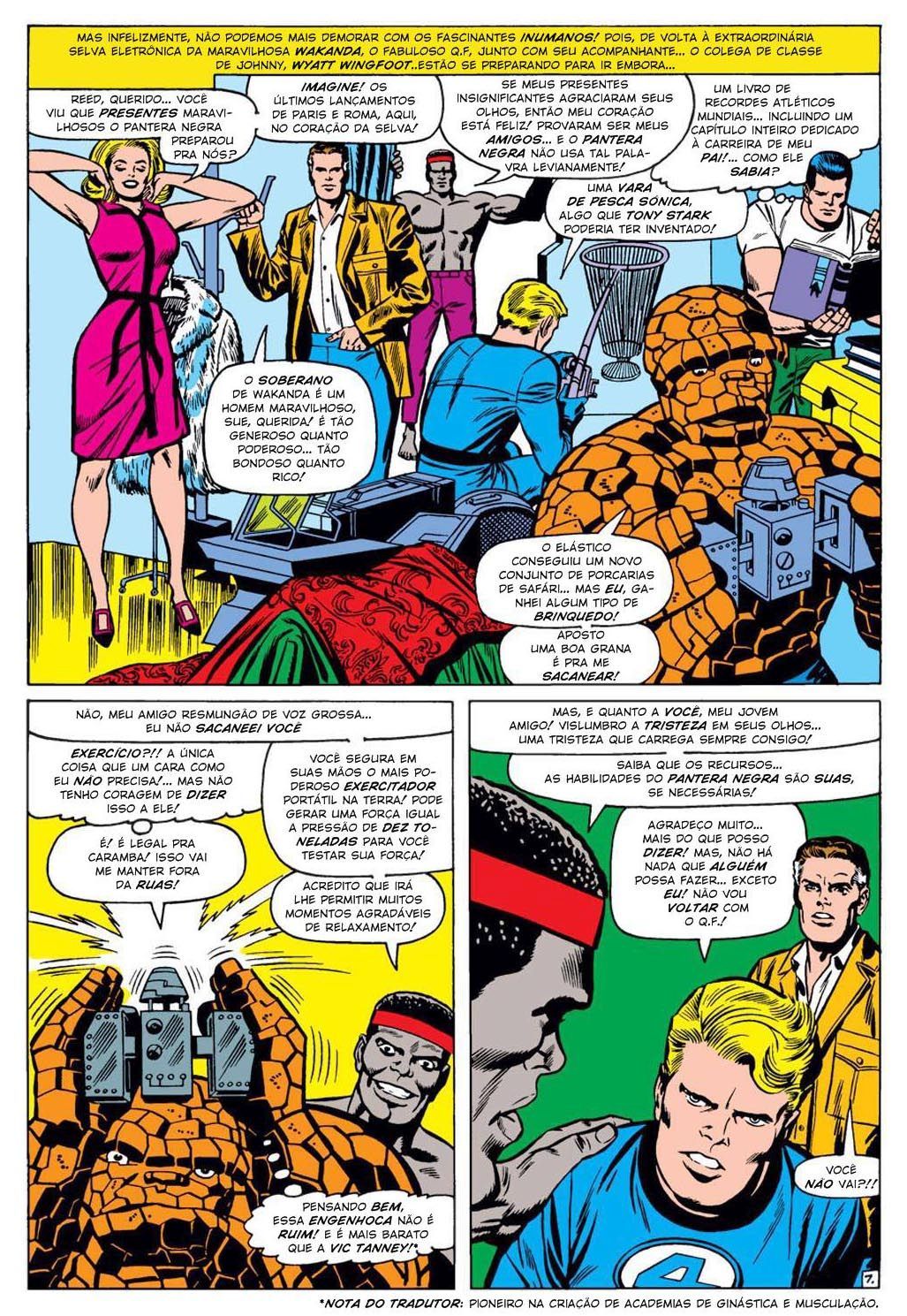 Read Quarteto Fantástico V1 (1961) (PT-BR) PT Manga Online