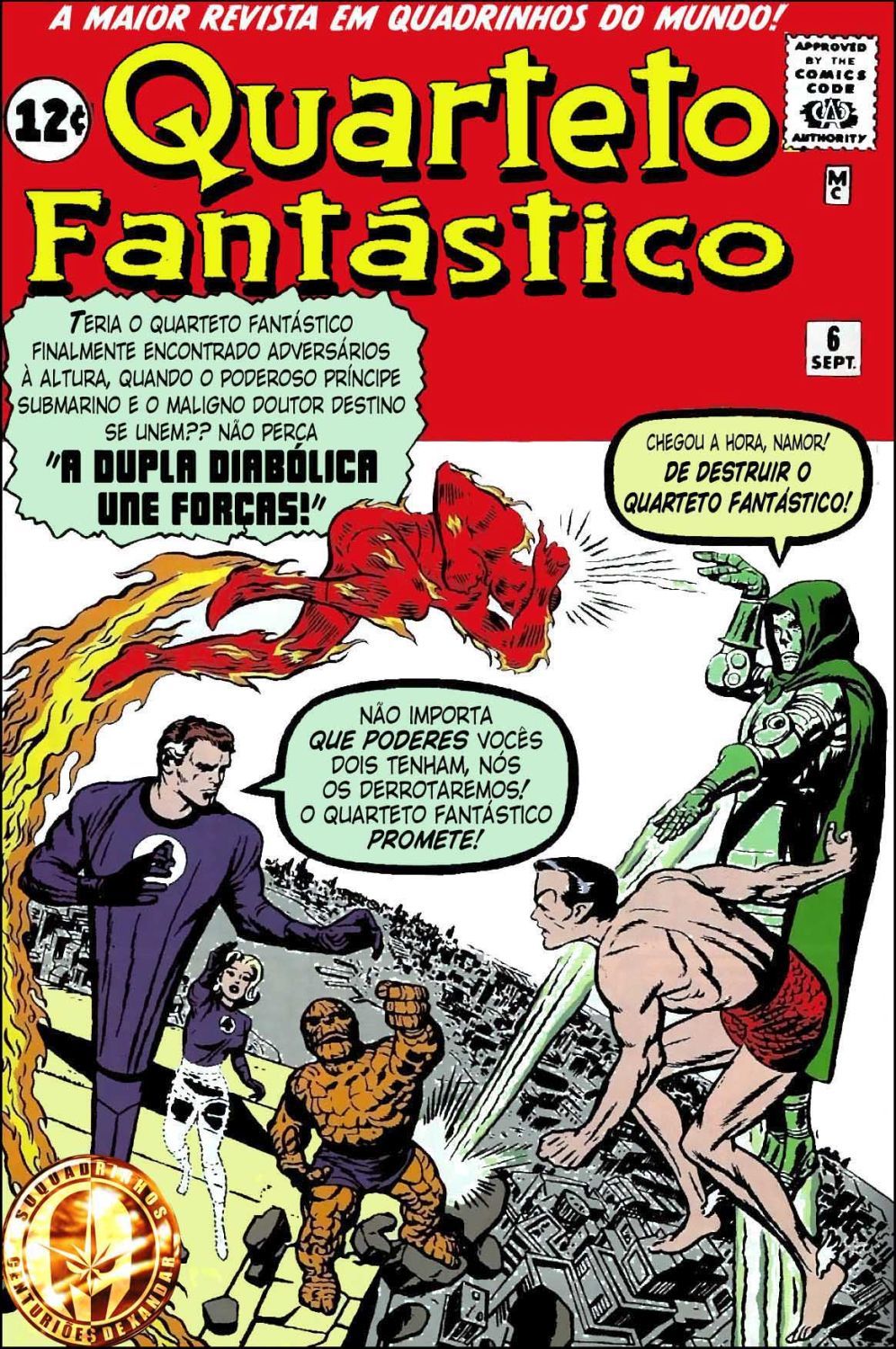 Read Quarteto Fantástico V1 (1961) (PT-BR) PT Manga Online