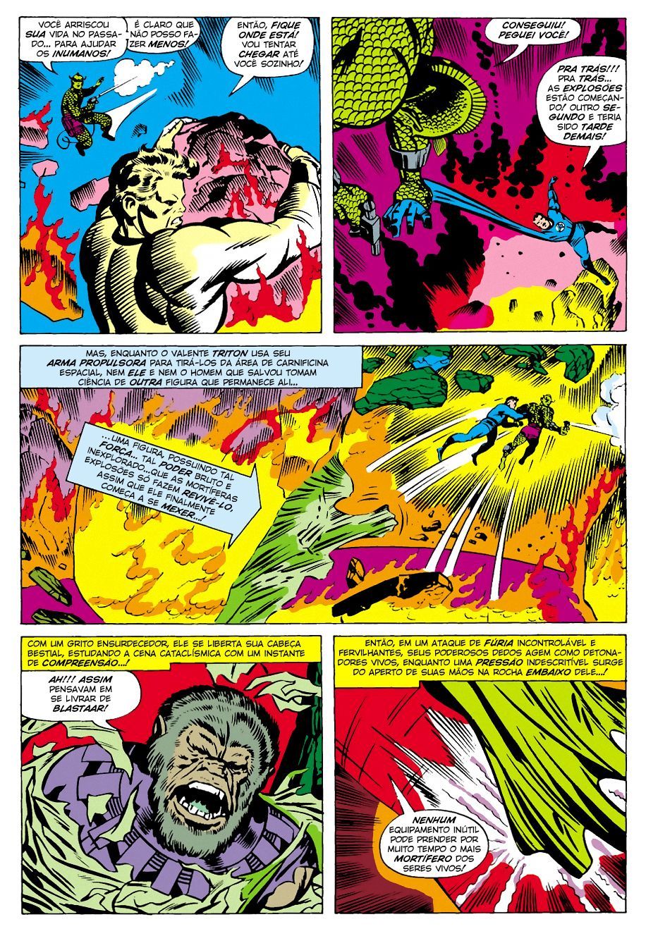 Read Quarteto Fantástico V1 (1961) (PT-BR) PT Manga Online
