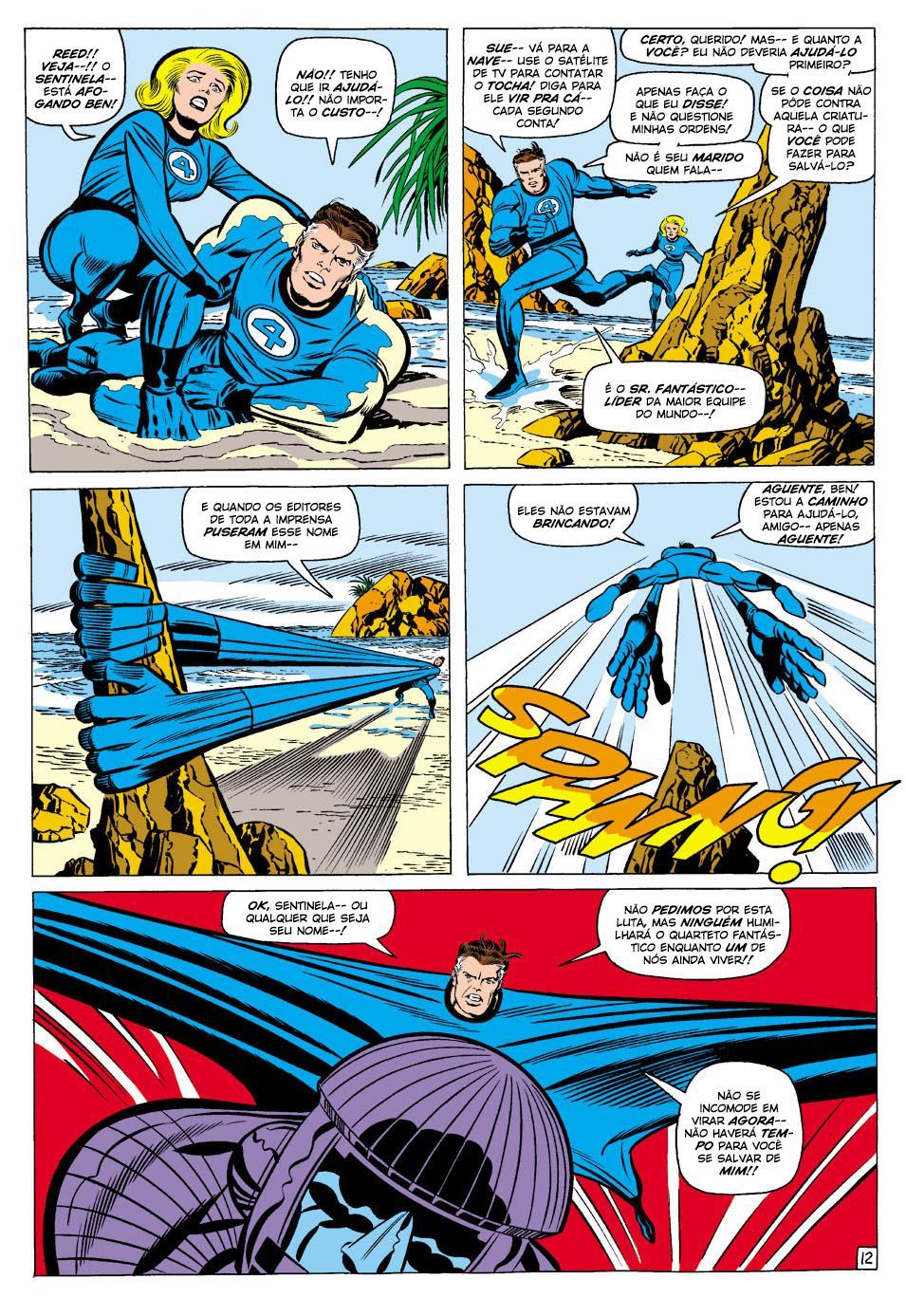 Read Quarteto Fantástico V1 (1961) (PT-BR) PT Manga Online
