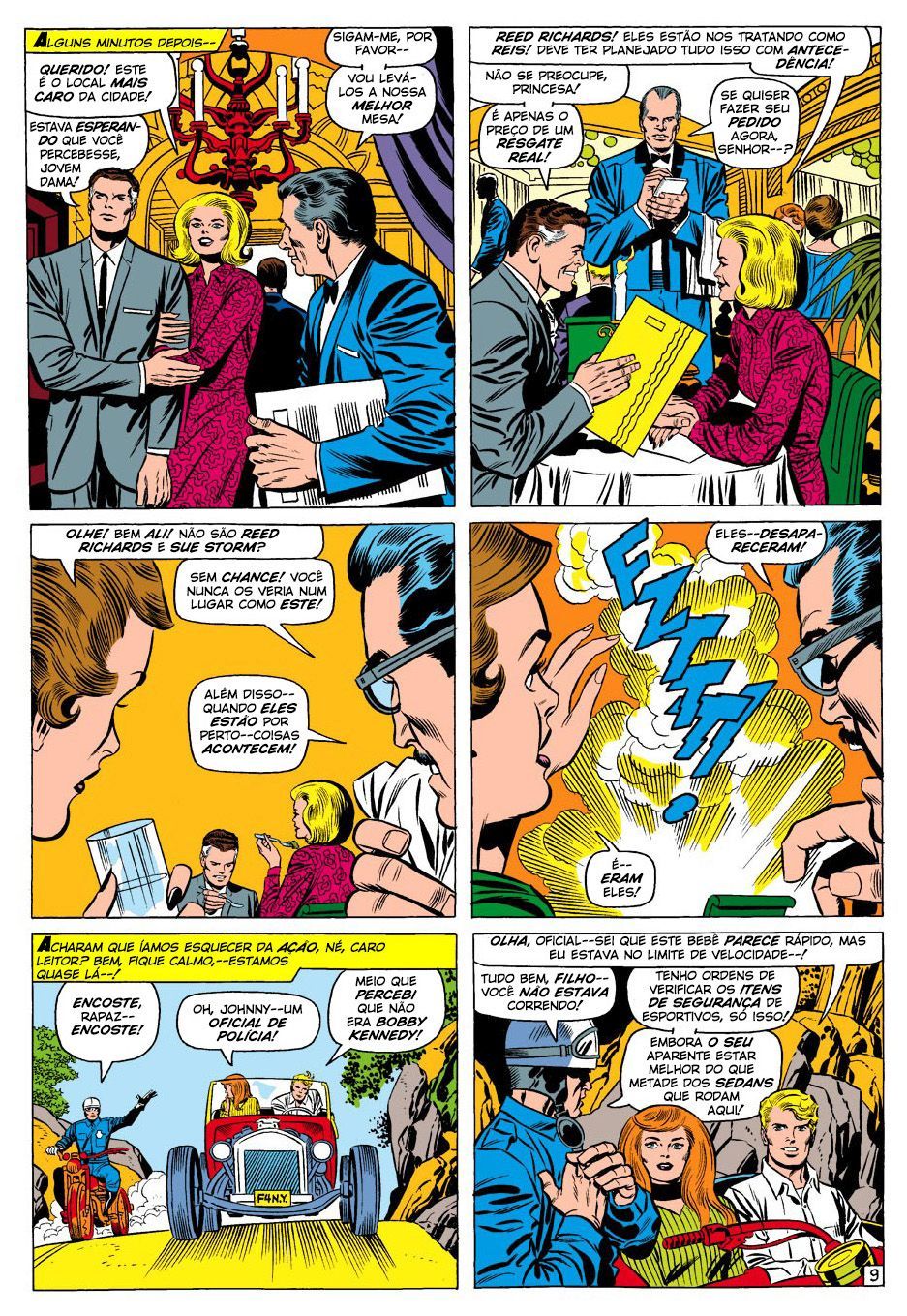 Read Quarteto Fantástico V1 (1961) (PT-BR) PT Manga Online