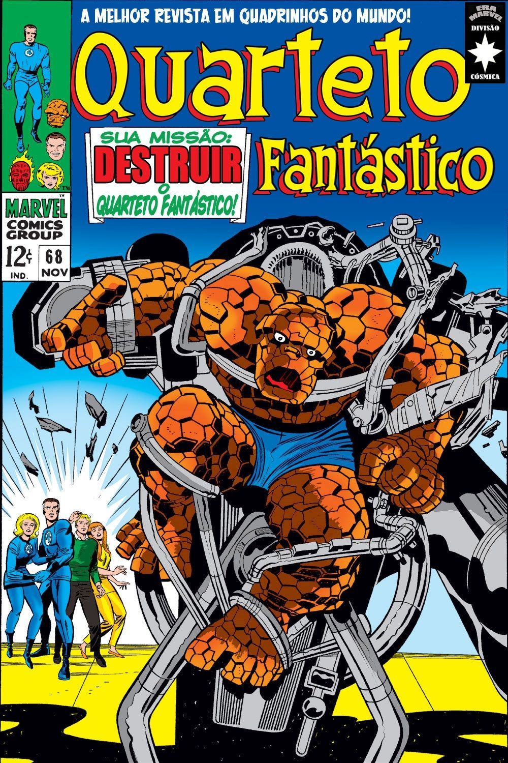 Read Quarteto Fantástico V1 (1961) (PT-BR) PT Manga Online