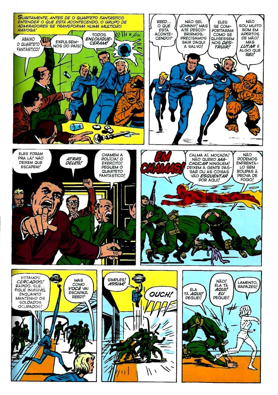 Read Quarteto Fantástico V1 (1961) (PT-BR) PT Manga Online