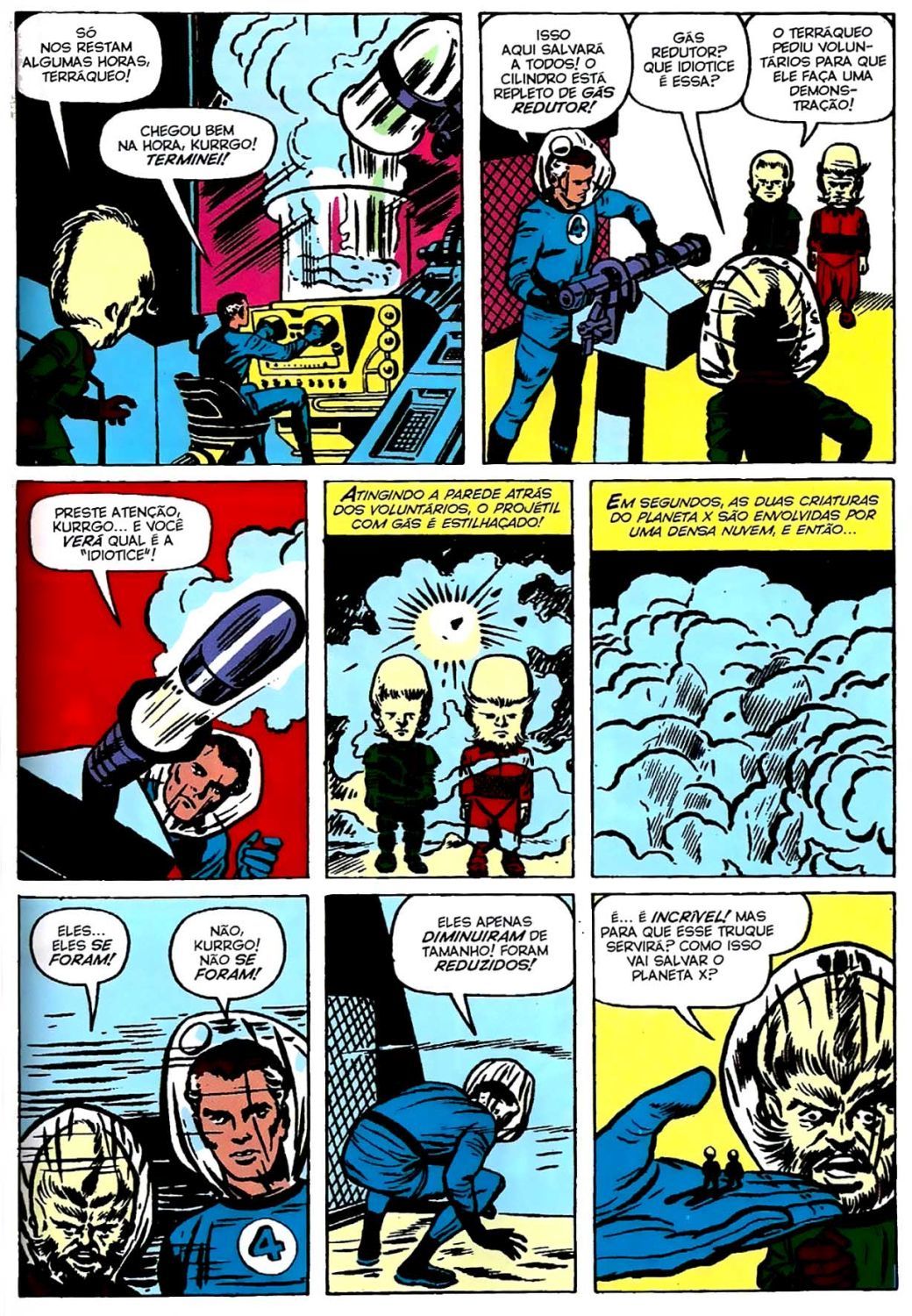 Read Quarteto Fantástico V1 (1961) (PT-BR) PT Manga Online